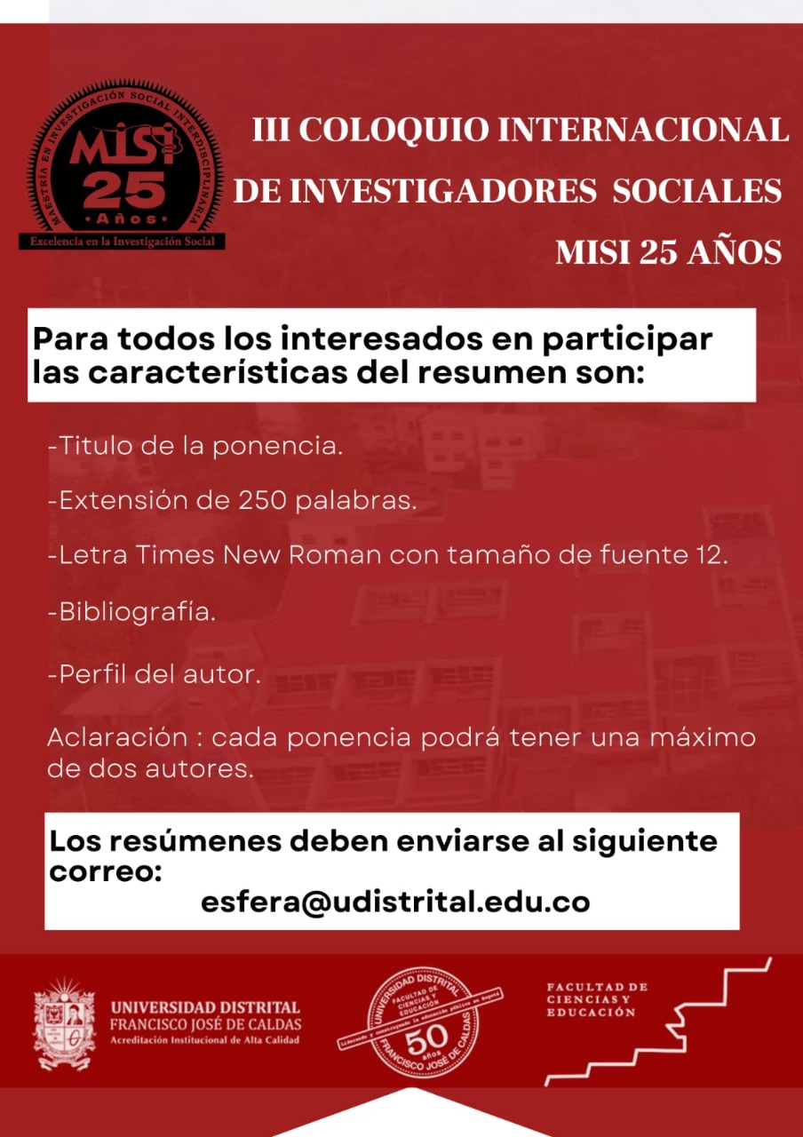 Iii Coloquio Internacional De Investigadores Sociales Misi A Os